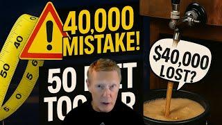 How a 50 Foot Mistake Can Cost Your Bar $40,000 a Year