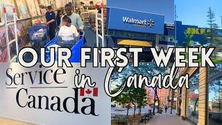 First Week In Canada (Alberta) | SIN | Shopping | Bank Acct | Driving & more | Life in Canada VLOG