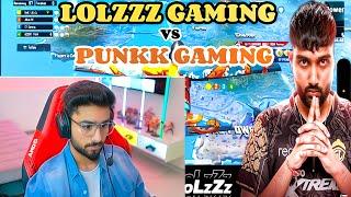 LOLZZZ GAMING VS PUNKK GAMING 2 TIME FIGHT |IN LAST CIRCLE ZONE #bgmi#godlolzzz @Punkk