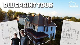 Touring the House, Layout, Changes and Views (Walkthrough)  - Victorian Home Renovation [TirolerInn]