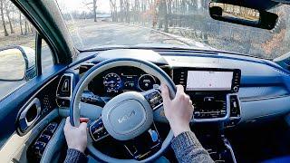 2022 Kia Sorento PHEV SX-Prestige - POV Test Drive (Binaural Audio)