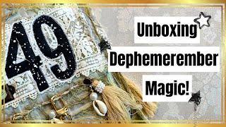 Unboxing My Dephemerember Journal! : Luise's Gorgeous Handmade Gift!