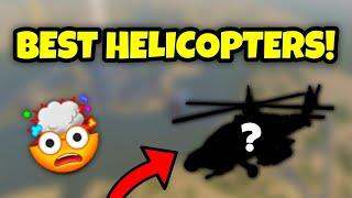 The NEW TOP 12 Best Helicopters In War Tycoon!