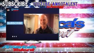 America's Got Talent 2015  : Adonis Crash Boom Acrobatic Dancer Jumps Off Stage