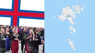 How 16 different dialects around The Faroe Islands sound when they speak english