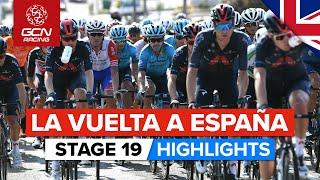 La Vuelta 2021 Stage 19 Highlights