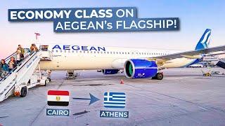 TRIPREPORT | Aegean (ECONOMY) | Cairo - Athens | Airbus A321neo