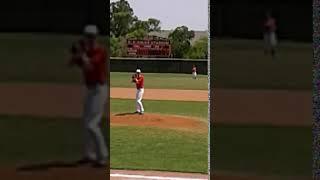 Andrew Lovern RHP/OF at First Baptist Academy Dallas July 3, 2020