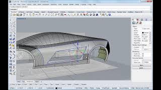 Rhino 3D와 자동차 모델링 - 35. 측면 서피스 수정하기