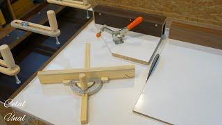 Table saw sled designs / Making table saw sleds part 2 / Woodworking