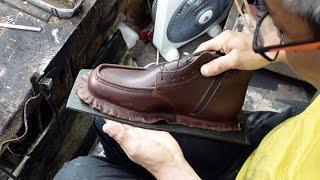 Thousands of Hammering! Process of Making Tyrolean Shoes at the Oldest Handmade Shoe Store in Korea.