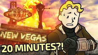 New Vegas, But I Only Have 20 Minutes To Prepare