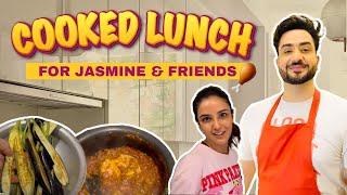 Cooked Lunch for Jasmin and Friends | Aly Goni | Jasmin Bhasin