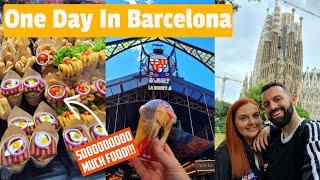 24 Hours Exploring Barcelona! Walking Through This Beautiful City & You MUST Visit The Food Market!