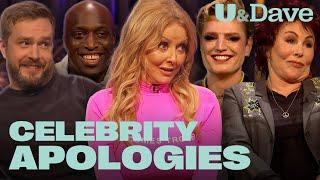 Best Celebrity Apologies | Mel Giedroyc: Unforgivable | U&Dave