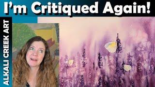 Being Critiqued by Another Watercolor Instructor - What does she say about my paintings?