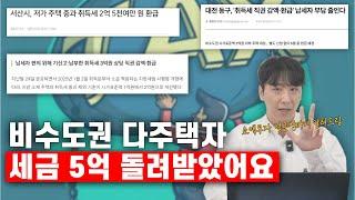 [1편] 공시가격 2억 이하 주택수 제외, 취득세 1%, 세금환급. 소액투자자/다주택자 지금 이 기회를 절대로 놓치면 안됩니다!