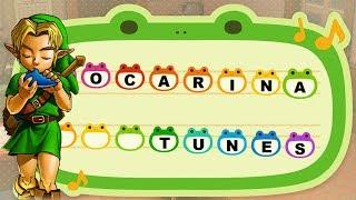 All Zelda Ocarina Tunes For Animal Crossing New Horizons! (OOT & MM)