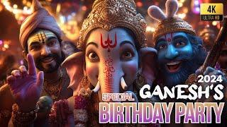 Ganesha Chaturthi day: birthday party 