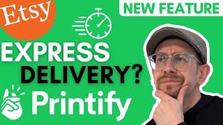 Printify Express Delivery for Etsy - Should You Use It?