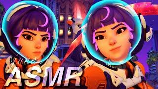  ASMR OVERWATCH ༺ ⋆. first time playing juno!  whispering, keyboard sounds ˚｡⋆.