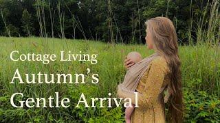 Autumn's Gentle Arrival, Slow Cottage Living, Cabin Fall Decorating, Thrifted and Gifted Home-making