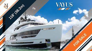 M/Y VAYUS for Sale | 118' (36.2m) Ocean King Yacht