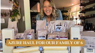 Azure Haul for Family of 6 | Azure Staples