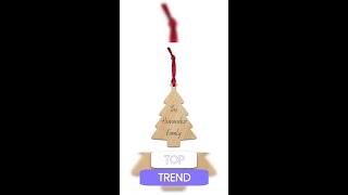 Wooden ornaments - Hernandez Family