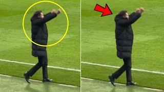 Diego Simeone REACTION to Julian Alvarez goal against Barcelona