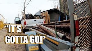 Scrap Metal Hauling - They Want it Gone NOW!