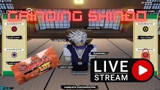 GRINDING IS SHINDO LIFE // Majestic Trooper Goes Live in Roblox