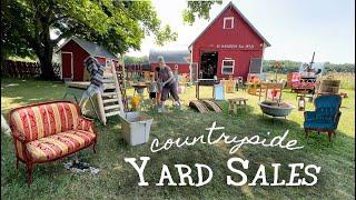 Yard Sailing in the Countryside (best place to find vintage!) Go Rummaging with Us + Style My Finds!