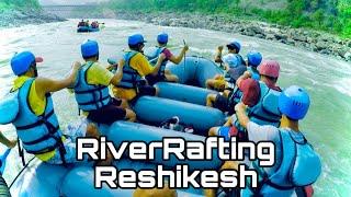 FIRST TIME RIVER RAFTING #rishikesh #rafting #viral