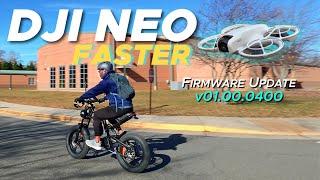 DJI Neo New Firmware Update Speed Test: How Much Faster is It?