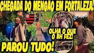 “FICA GABIGOL” TORCIDA DO FLAMENGO INVADE HOTEL DO FLAMENGO NA CHEGADA EM FORTALEZA!