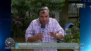 Gil Gomes, ícone do jornalismo policial, morre aos 78 anos | SBT Brasil (16/10/18)