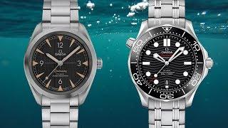 Omega Seamaster Diver 300M (2018) vs. Omega Railmaster