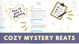 Cozy Mystery Book Plotting Beats // My Frankenstein Outline Method