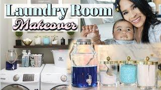 Laundry Room Organization - A Day In My Life! MissLizHeart