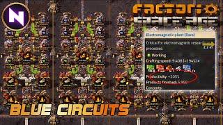 COMBINED BLUE CIRCUITS; Insane Productivity Bonus | 31 | Factorio SPACE AGE