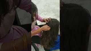 dry hair nitpicking with real sound #viral #longhair #hair #nitpicking @Poojakapilcouple