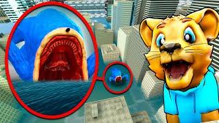 Drone Catches SONIC EATER In a CITY...