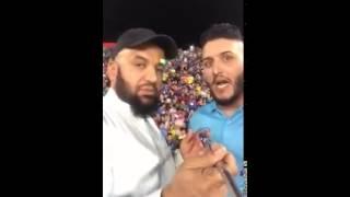 مصطفى الحجي بغداد ملعب الشعب الدولي الجمهور يهتف للحشد الشعبي