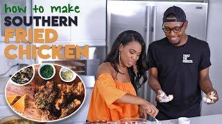 How to Make SOUTHERN FRIED CHICKEN! | with StoveTop Kisses