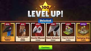 Zoo Life:Animal Park Game#124 Reached Level 100