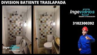 DIVISIONES DE BAÑO EN VIDRIO TEMPLADO EN BOGOTA-INGEVIDRIOS