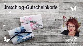 Umschlag-Gutscheinkarte | Männerkarte | Stempelset Der Beste | Produkte von Stampin' Up!