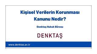 Kişisel Verilerin Korunması Kanunu Nedir?