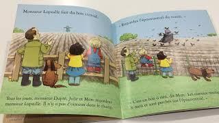 L’histoire en français pour enfant: Le secret de l’épouvantail.